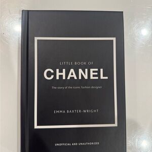 CHANEL Black and White Hardcover Book